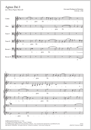 Thumbnail: Giovanni Pierluigi da Palestrina: Agnus Dei I