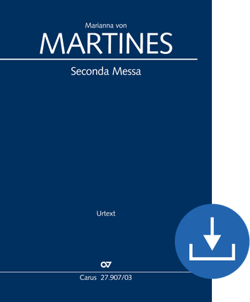 Seconda Messa Klavierauszug digital, PDF-Datei
