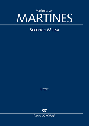 Seconda Messa Vocal score