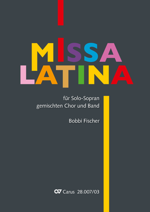 Missa latina Vocal score