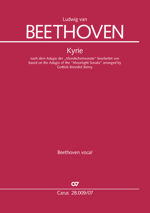 Ludwig van Beethoven / Gottlob Benedict Bierey (arr.): Kyrie - Noten | Carus-Verlag