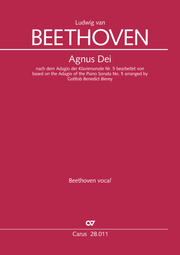 Ludwig van Beethoven / Gottlob Benedict Bierey (arr.): Agnus Dei