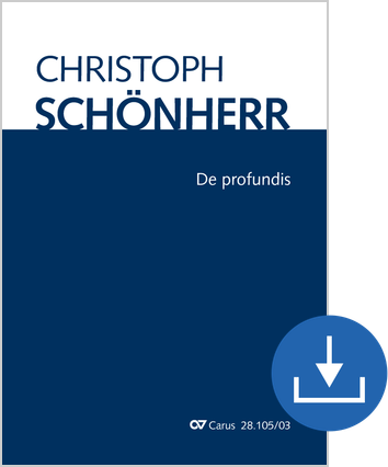 De profundis Hommage an Franz Schubert Klavierauszug digital, PDF-Datei