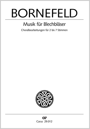 Helmut Bornefeld: Musik für Blechbläser - Noten | Carus-Verlag