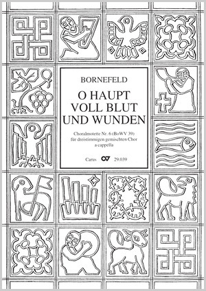 O Haupt voll Blut und Wunden Choralmotette VI Partitur