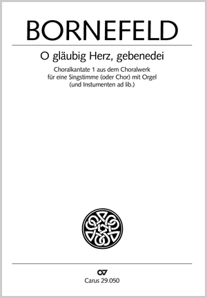 Chorale cantata I Score, with one part