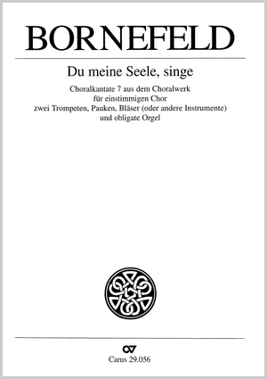Helmut Bornefeld: Du meine Seele, singe - Noten | Carus-Verlag