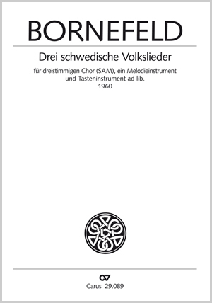 Helmut Bornefeld: Drei schwedische Volkslieder - Noten | Carus-Verlag