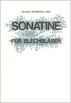 Helmut Bornefeld: Sonatine für Blechbläser - Noten | Carus-Verlag