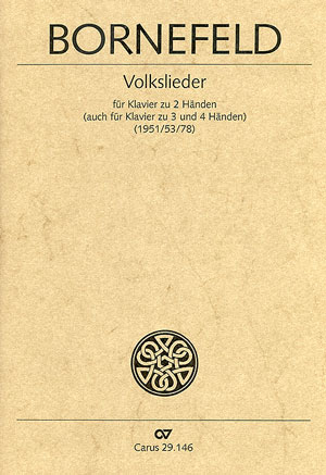Volkslieder für Klavier zu 2 (auch 3 und 4) Händen Recueil