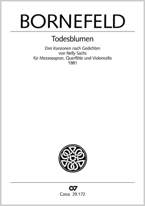Helmut Bornefeld: Todesblumen - Noten | Carus-Verlag