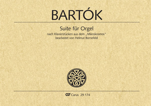 Suite für Orgel nach Klavierstücken aus dem "Mikrokosmos". Reprint der Erstausgabe Partition