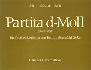Johann Sebastian Bach: Partita in d - Partition | Carus-Verlag