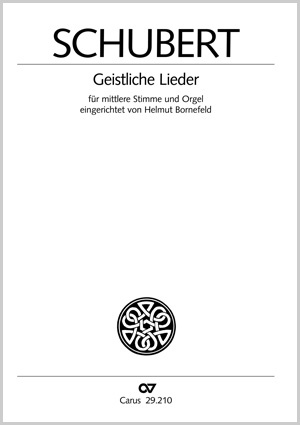 Franz Schubert: Geistliche Lieder (arr. Bornefeld) - Noten | Carus-Verlag