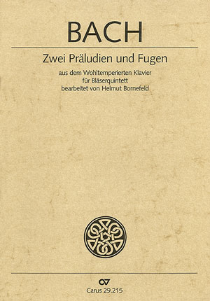 Johann Sebastian Bach: Zwei Präludien und Fugen (arr. Bornefeld)