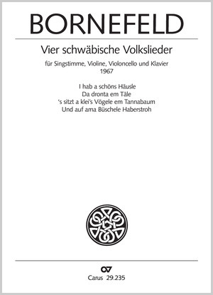 Thumbnail: Helmut Bornefeld: Vier schwäbische Volkslieder