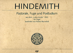 Pastorale, Fuge und Postludium aus dem "Ludus tonalis" Score