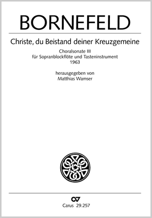 Helmut Bornefeld: Christe, du Beistand - Noten | Carus-Verlag