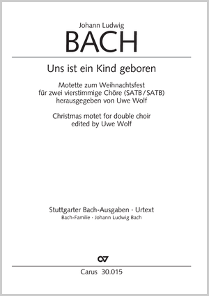 Thumbnail: Johann Ludwig Bach: Uns ist ein Kind geboren