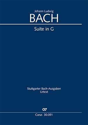 Suite in G major Score