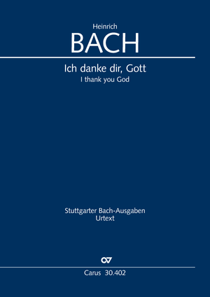 Ich danke dir, Gott Dirigierpartitur