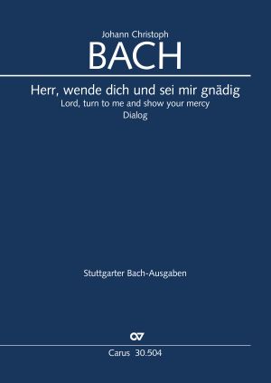 Johann Christoph Bach: Herr, wende dich und sei mir gnädig - Noten | Carus-Verlag