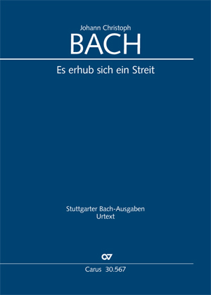 Johann Christoph Bach: Es erhub sich ein Streit - Noten | Carus-Verlag
