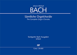 Johann Michael Bach: The Complete Organ Chorales - Sheet music