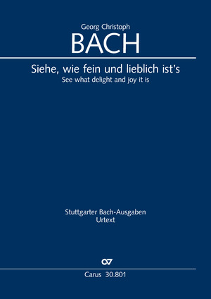 See what delight and joy it is Score