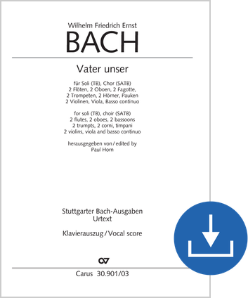 Notre Père Réduction piano-chant (téléchargement), fichier pdf