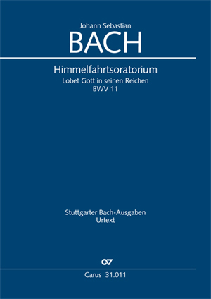 Johann Sebastian Bach: Himmelfahrtsoratorium - Noten | Carus-Verlag