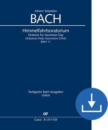 Oratorio for Ascension Day Vocal score digital (download), pdf file