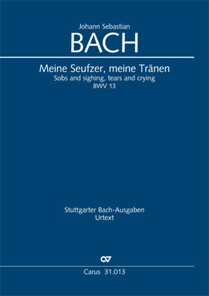 Johann Sebastian Bach: Sobs and sighing, tears and crying - Partition | Carus-Verlag