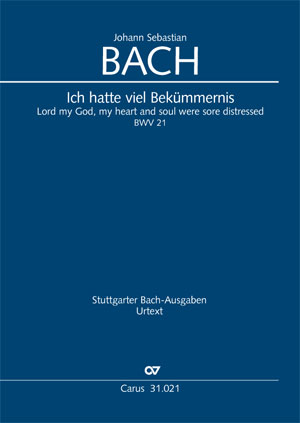 Johann Sebastian Bach: Ich hatte viel Bekümmernis - Noten | Carus-Verlag
