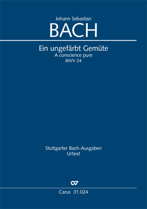 Johann Sebastian Bach: A conscience pure - Sheet music | Carus-Verlag