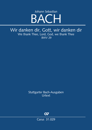 Thumbnail: Johann Sebastian Bach: Wir danken dir, Gott, wir danken dir