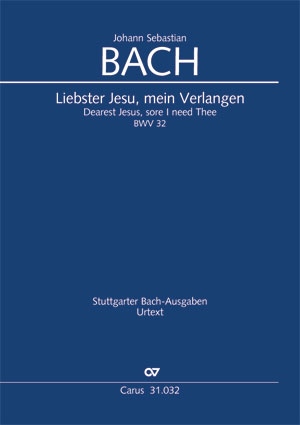 Johann Sebastian Bach: Liebster Jesu, mein Verlangen - Partition | Carus-Verlag
