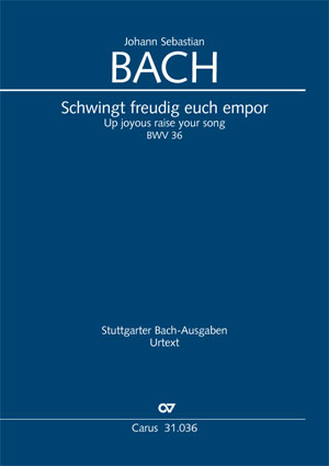 Johann Sebastian Bach: Schwingt freudig euch empor - Partition | Carus-Verlag