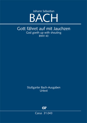 Johann Sebastian Bach: Gott fähret auf mit Jauchzen - Noten | Carus-Verlag