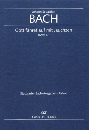 God goeth up with shouting Cantata for Ascension Vocal score