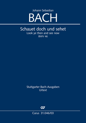 Look ye then and see now Cantata for the 10th Sunday after Trinity Vocal score