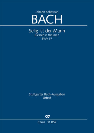 Johann Sebastian Bach: Selig ist der Mann (Dialogus) - Noten | Carus-Verlag