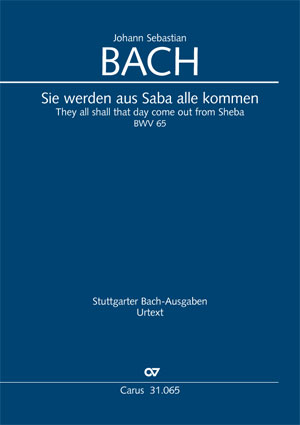 Johann Sebastian Bach: They all shall that day come out from Sheba