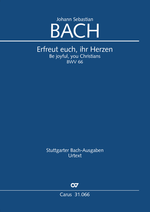 Erfreut euch, ihr Herzen Cantate pour le 2ème jour des fêtes de Pâques Conducteur