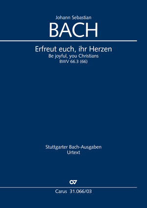 Be joyful, you Christians Cantata for Easter Monday Vocal score