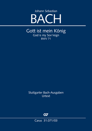 God is my Sov'reign Cantata for the Town council election Vocal score