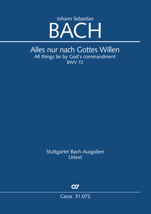Thumbnail: Johann Sebastian Bach: Alles nur nach Gottes Willen