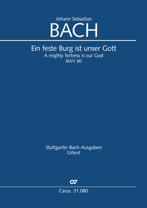 Ein feste Burg ist unser Gott Kantate zum Reformationsfest. Rekonstruktion Klaus Hofmann Dirigierpartitur