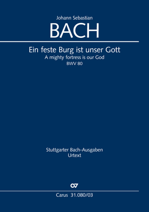 A mighty fortress is our God Cantata for Reformation Day. Reconstruction Klaus Hofmann Vocal score