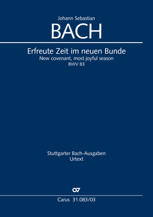 Erfreute Zeit im neuen Bunde Cantate pour la fête de l'Immaculée Conception Réduction piano-chant